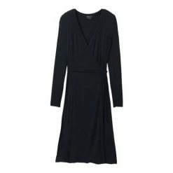 Dresses & Jumpsuits Women's PrAna Foundation Long Sleeve Wrap Dress