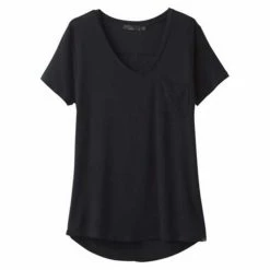 Shirts Women's PrAna Foundation Short Sleeve V-Neck -Cheap prAna Store unnamed file 192