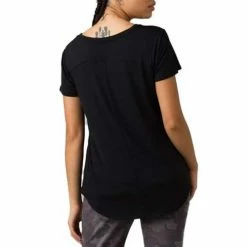 Shirts Women's PrAna Foundation Short Sleeve V-Neck -Cheap prAna Store unnamed file 193