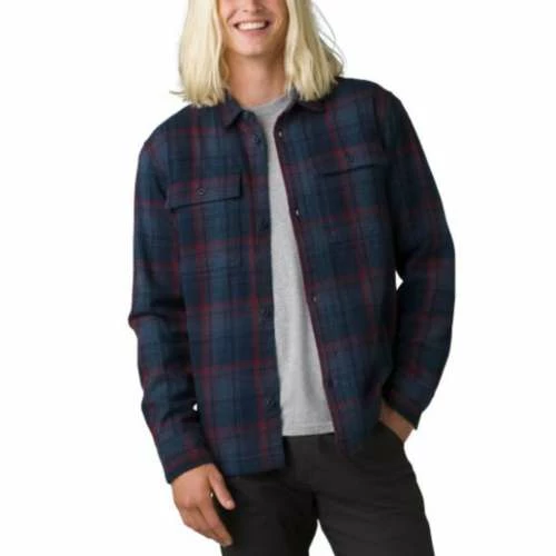 Shirts Men's PrAna Glover Park Lined Flannel Shirt 1 Shirts Men's PrAna Glover Park Lined Flannel Shirt