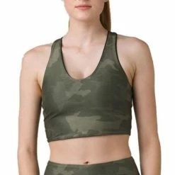 Bras Women's PrAna Momento Reversible Crop Tank Top Sports Bra -Cheap prAna Store unnamed file 432