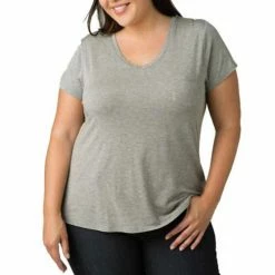 Shirts Women's PrAna Plus Foundation Short Sleeve Shirt